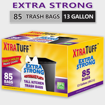 85-Count Heavy-Duty Multipurpose Garbage Bags