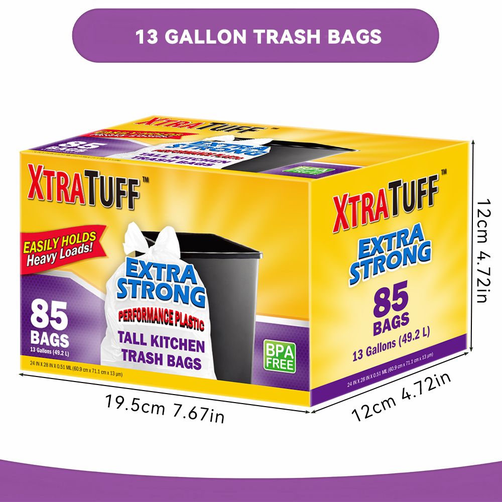 85-Count Heavy-Duty Multipurpose Garbage Bags - product view 3