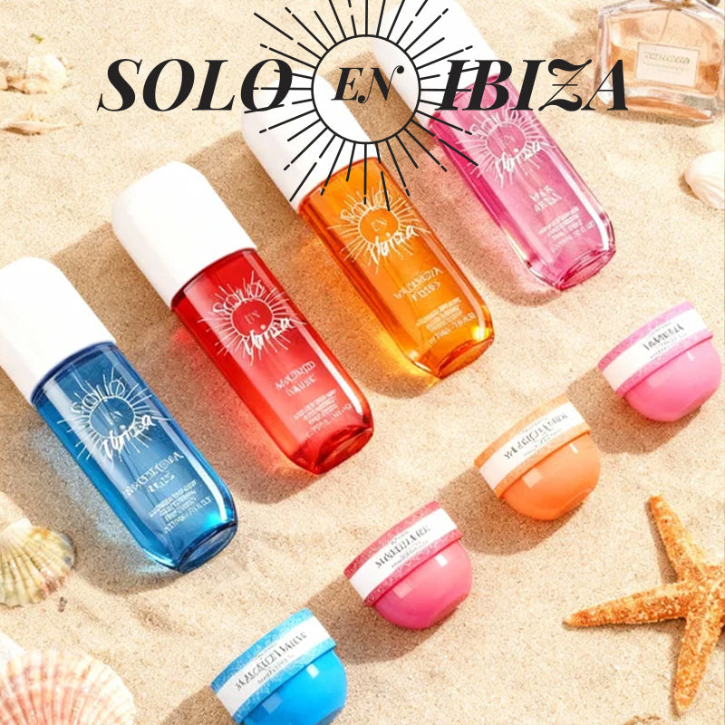Solo En Ibiza 8-Piece Fragrance Mist & Body Cream Gift Set - product view 5