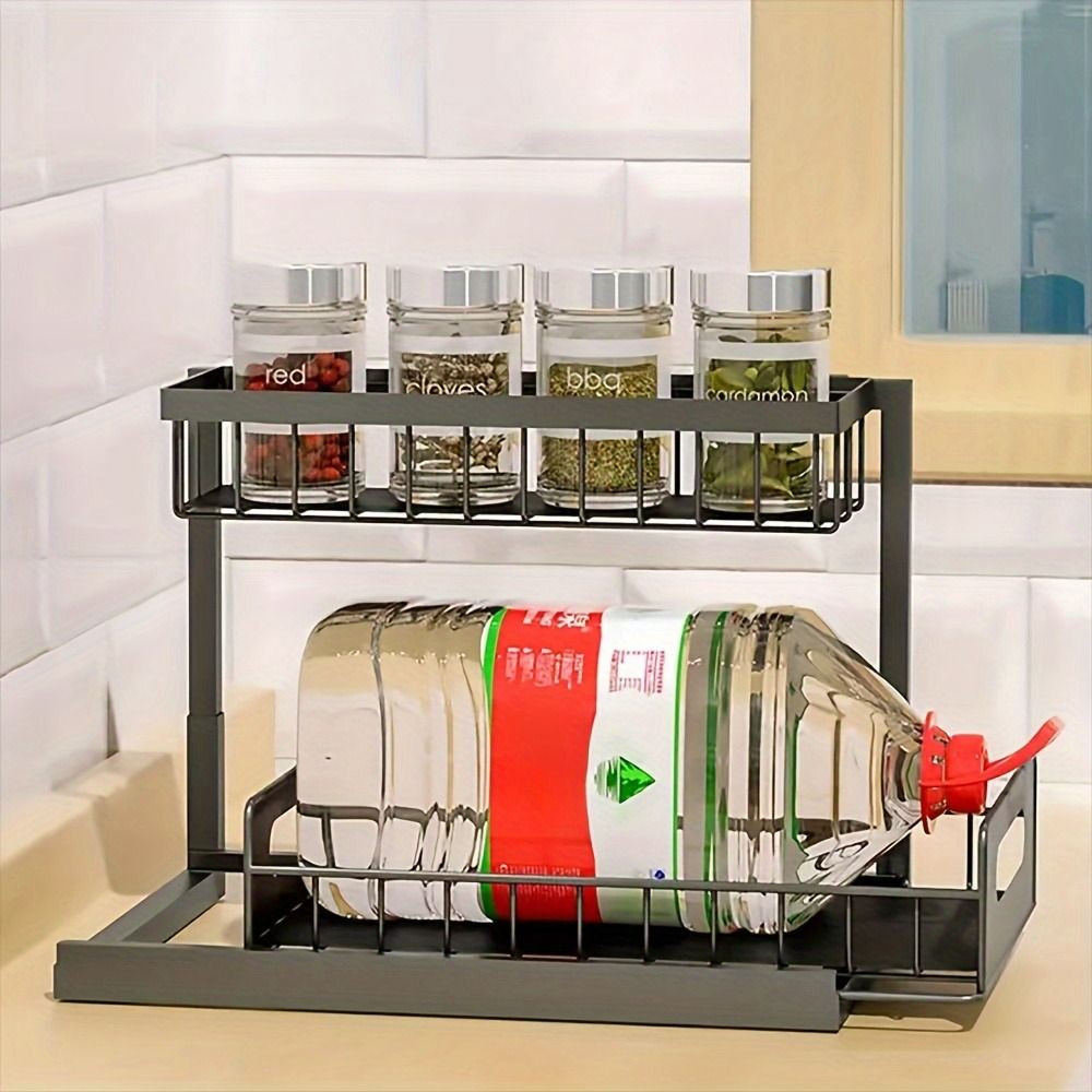 1-Pack Sliding Under-Sink Cabinet Organizer - product view 5