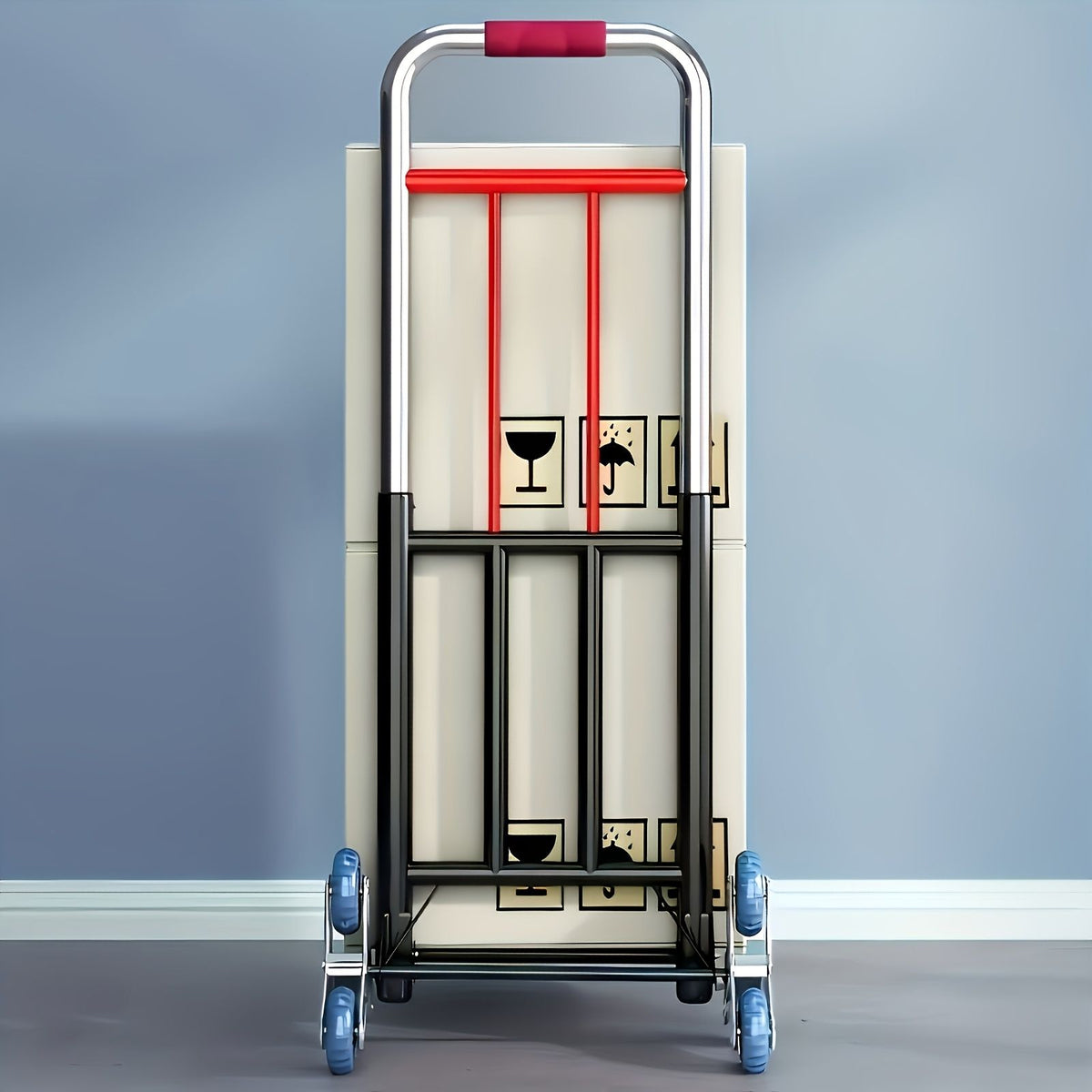 Heavy-Duty 500 lb Folding Stair-Climbing Utility Cart - product view 4