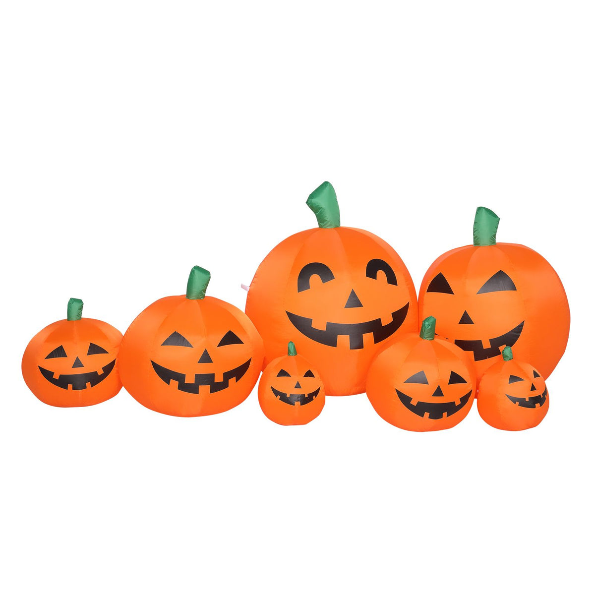 7ft Classic 7pcs LED String Lights 7pcs Pumpkin Inflatable Halloween Decoration - product view 3