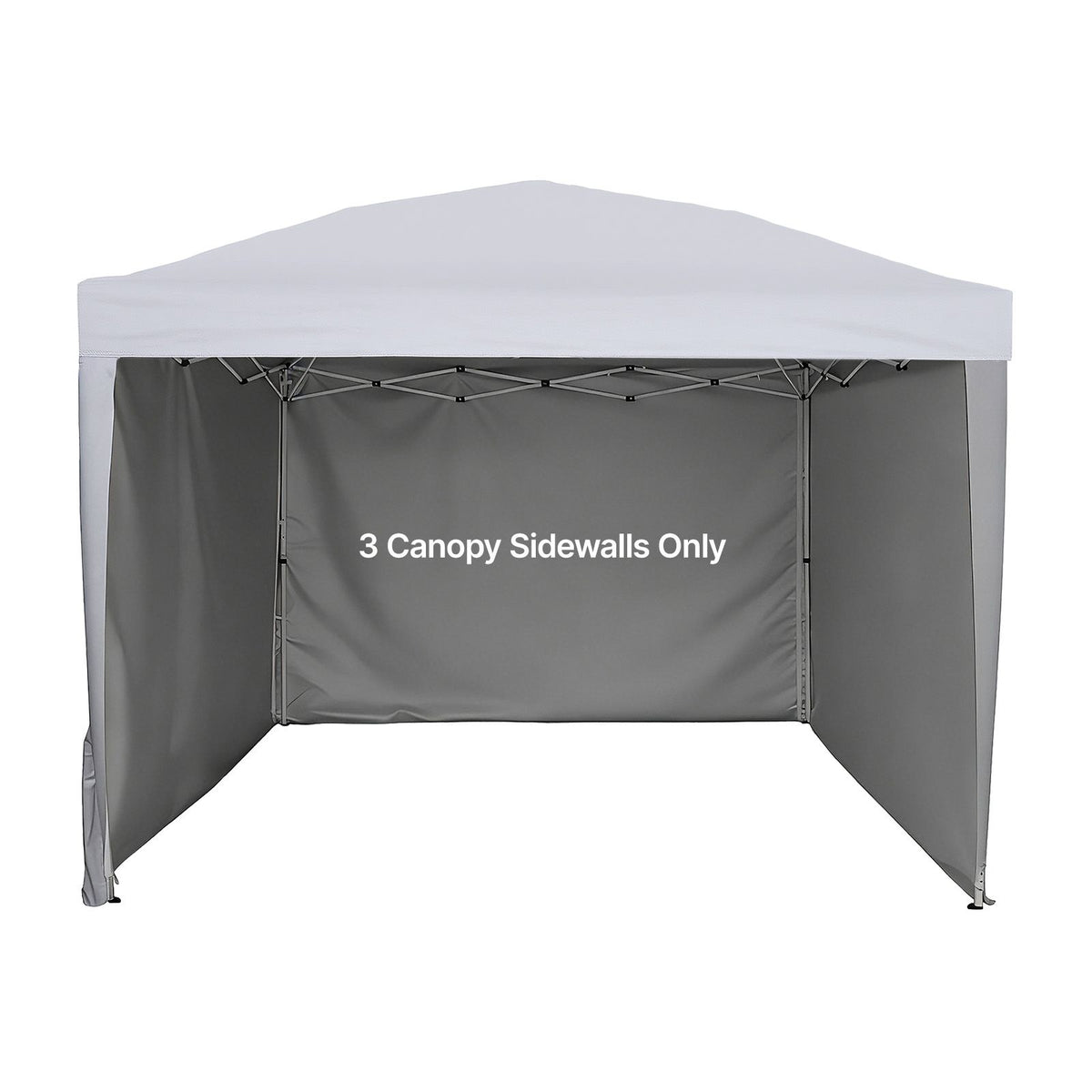 VEVOR 10 x 10 ft Canopy Sidewalls, 3-Side Set