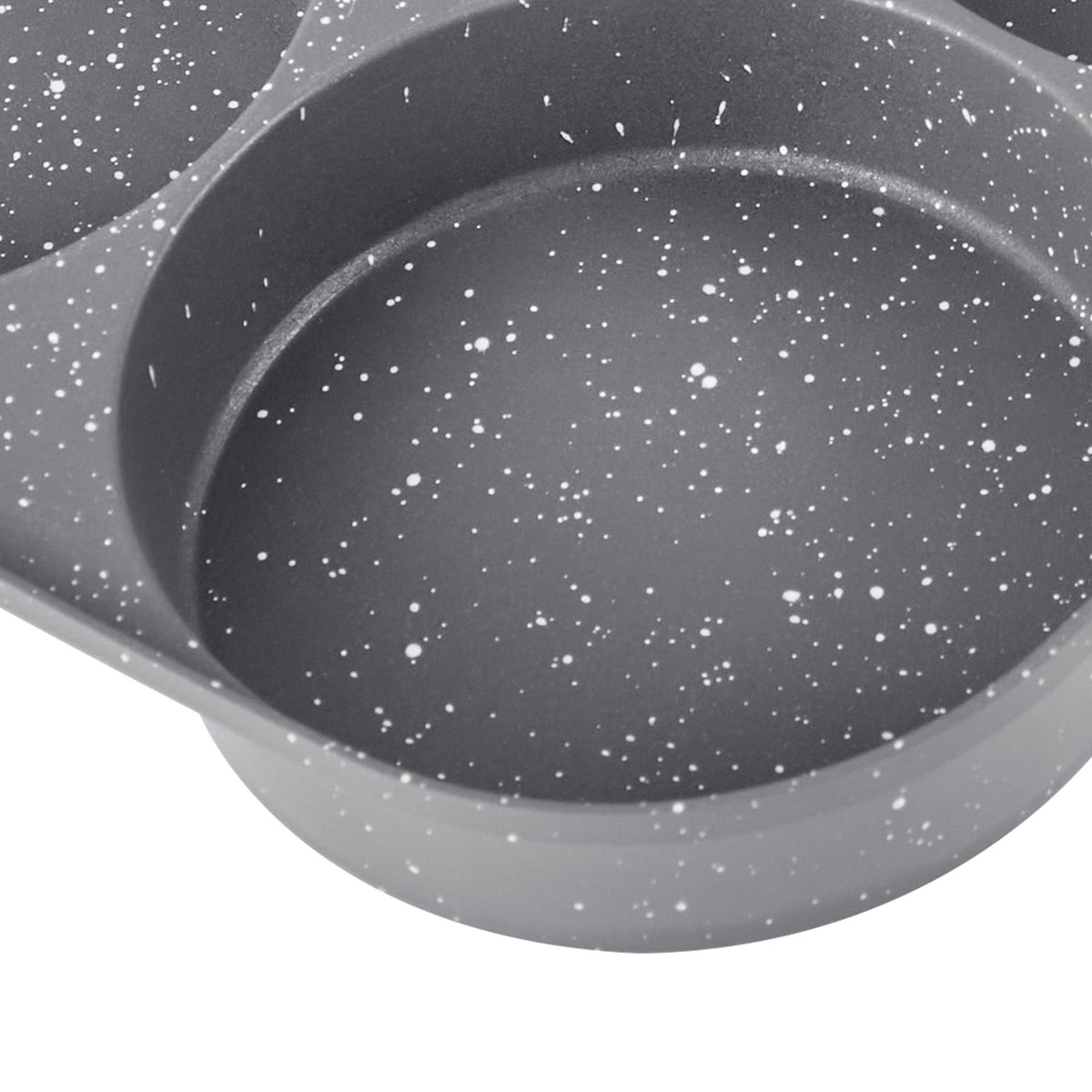 VEVOR 4-Cup Nonstick Egg Frying Pan, Aluminum