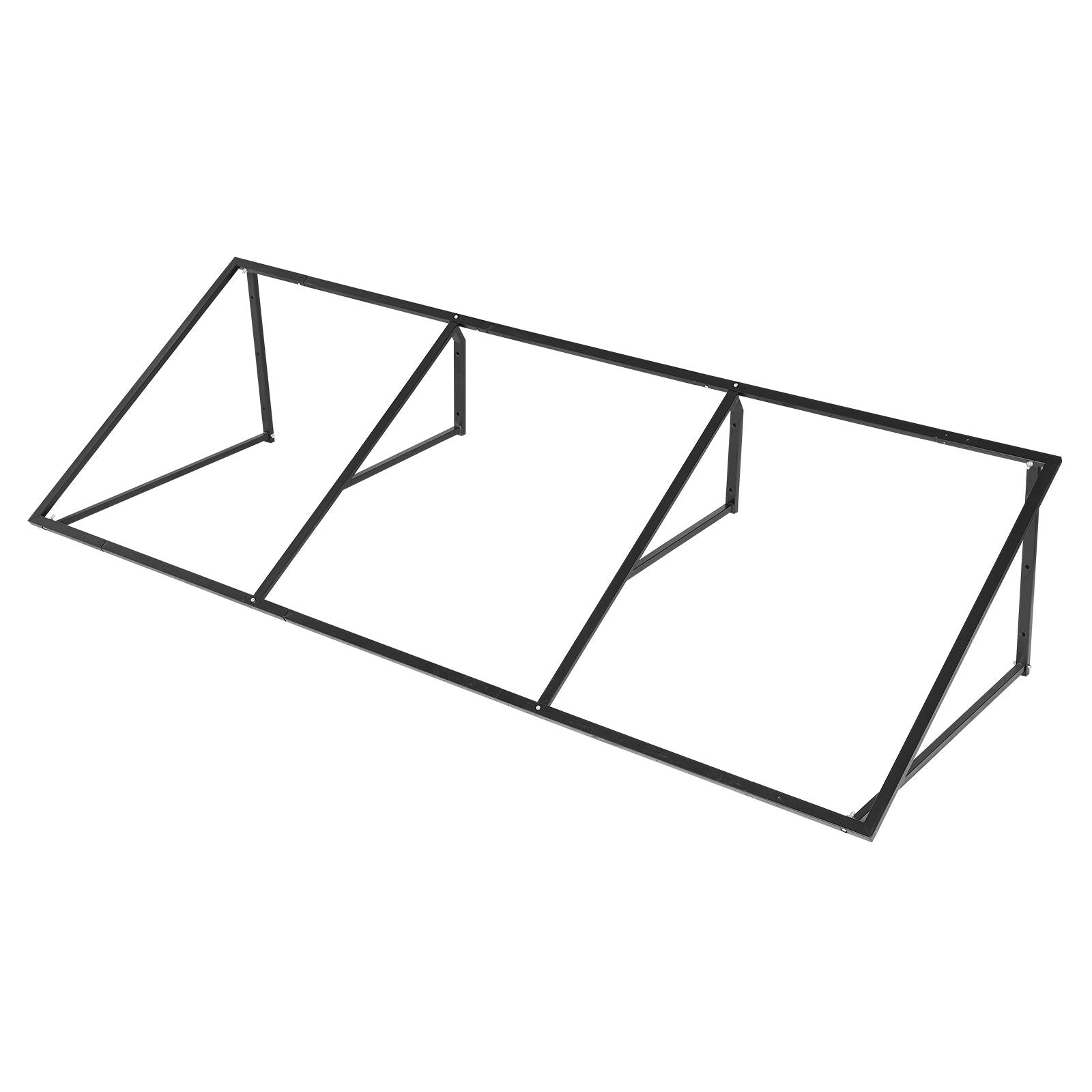 VEVOR 104 x 36 in Fixed Metal Door & Window Awning