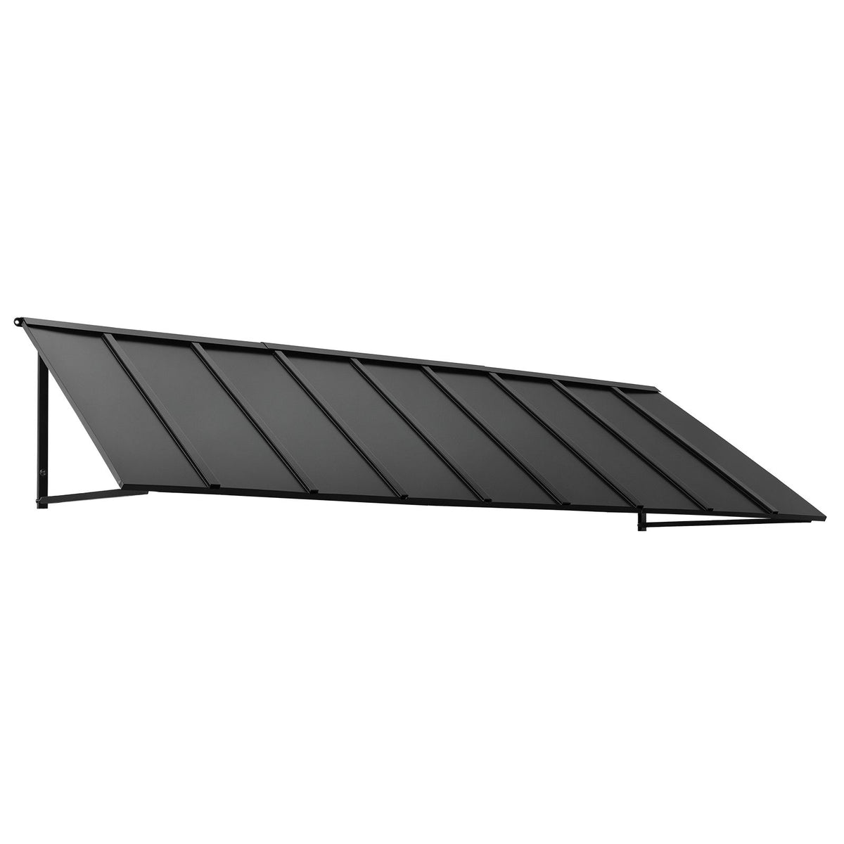 VEVOR 104 x 36 in Fixed Metal Door & Window Awning