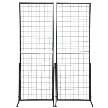 VEVOR 2 x 5.6 ft Gridwall Display Panels, 2-Pack