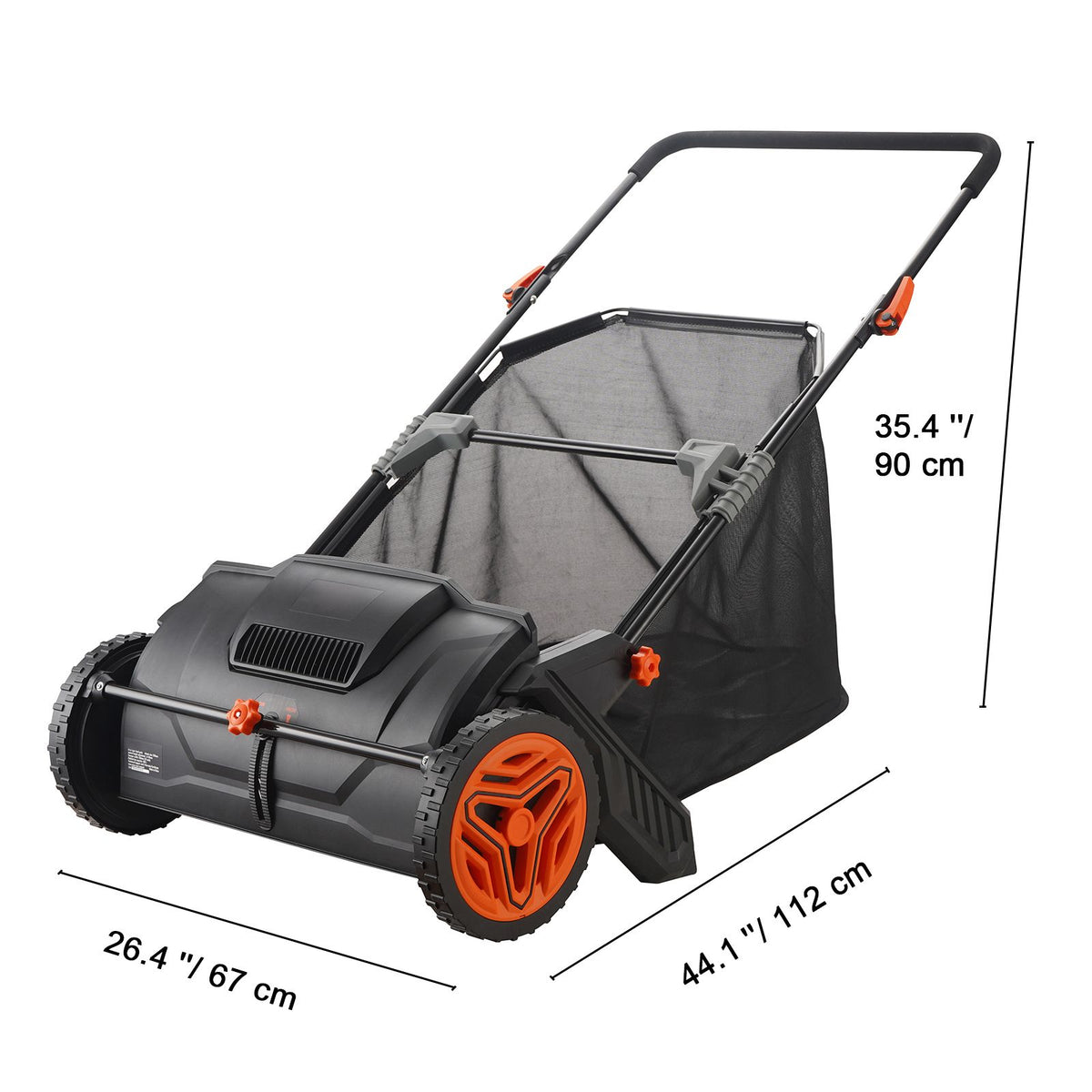 VEVOR 21 in Push Lawn Sweeper