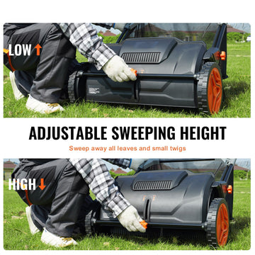 VEVOR 21 in Push Lawn Sweeper