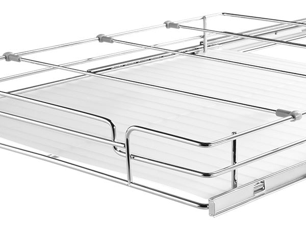 VEVOR Pull-Out Cabinet Organizer, Heavy-Duty Steel Slide-Out Shelf