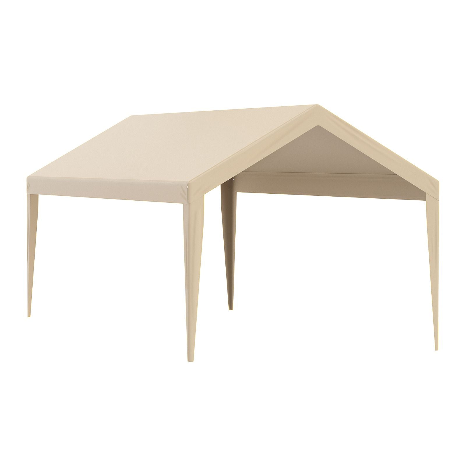 VEVOR 10 x 20 ft Carport Replacement Canopy Cover, Beige