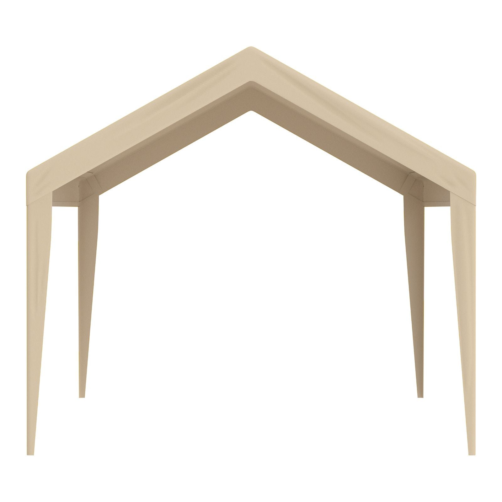 VEVOR 10 x 20 ft Carport Replacement Canopy Cover, Beige
