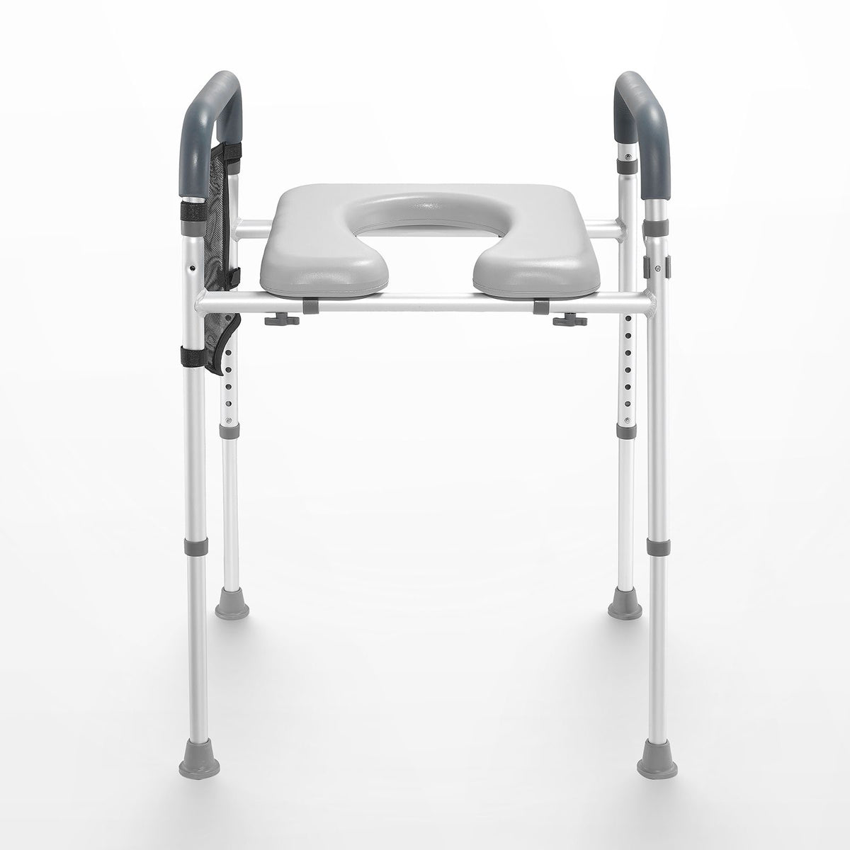 VEVOR Raised Toilet Seat with Adjustable Height, 350 lb Capacity