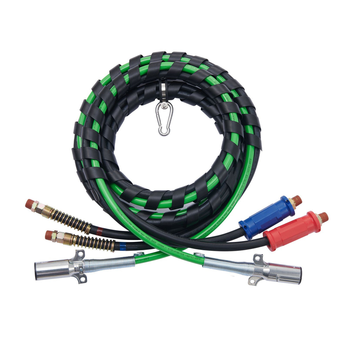 VEVOR 12 ft Semi-Truck Air Line Kit with Glad Hands