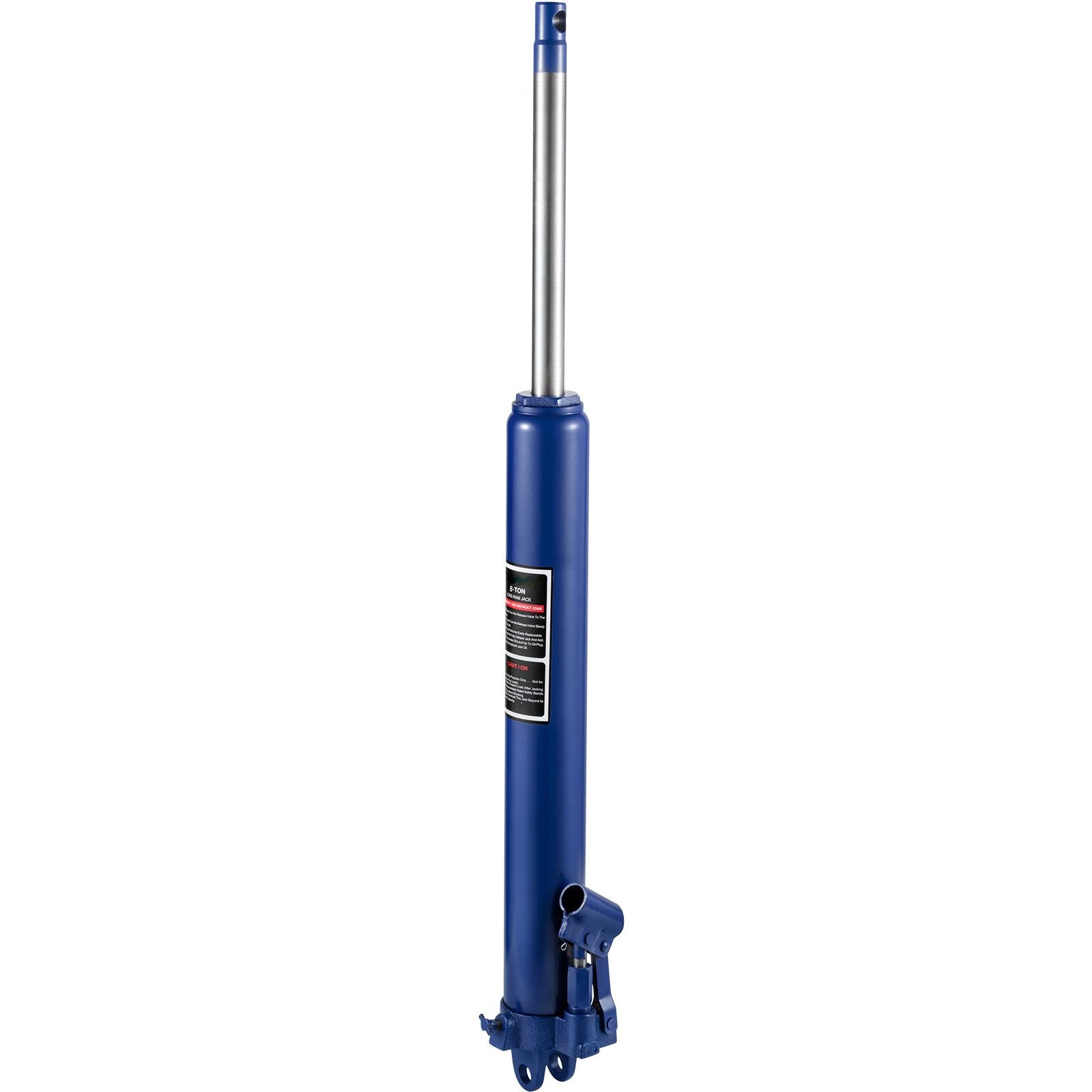 VEVOR 8-Ton Hydraulic Long Ram Jack, Blue