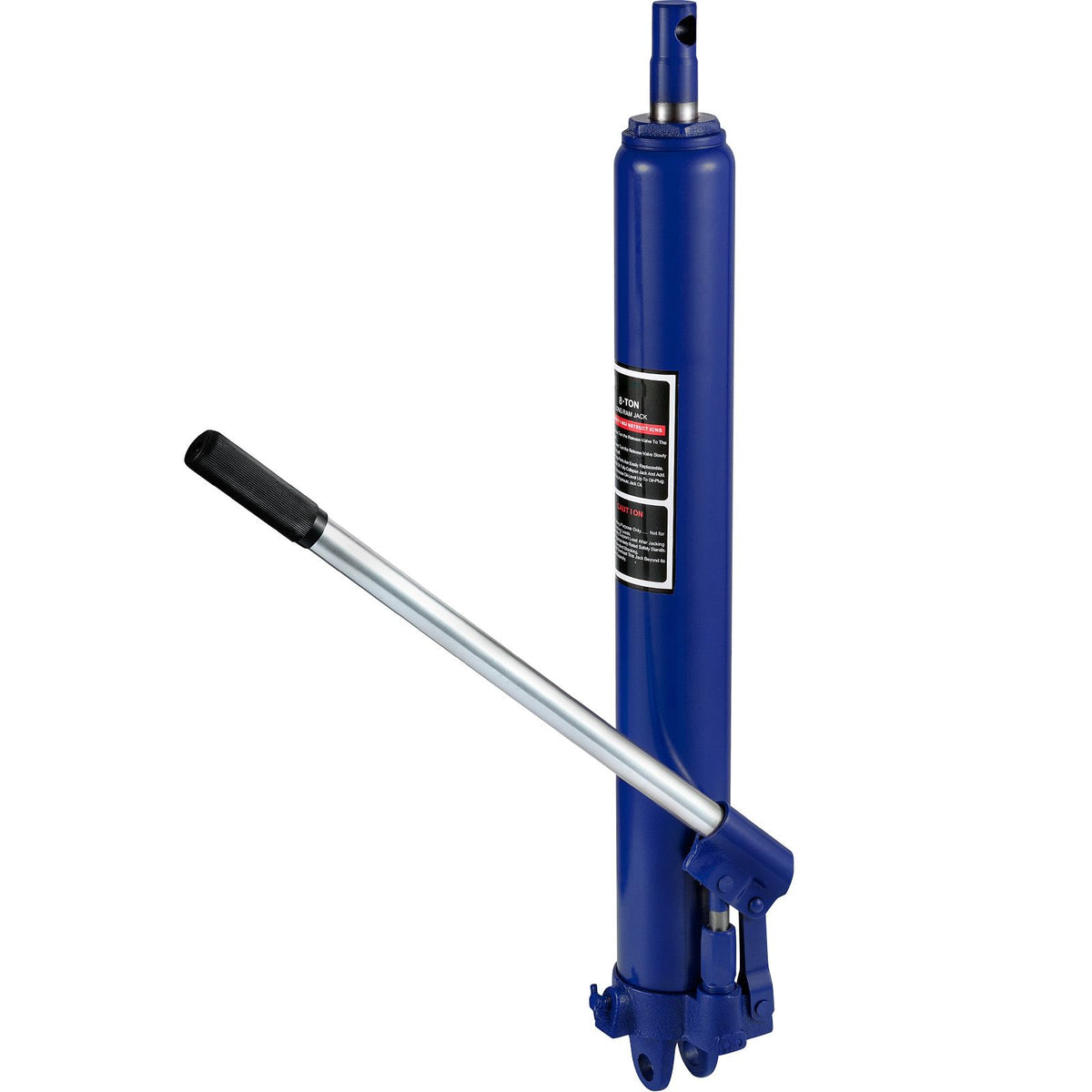 VEVOR 8-Ton Hydraulic Long Ram Jack, Blue