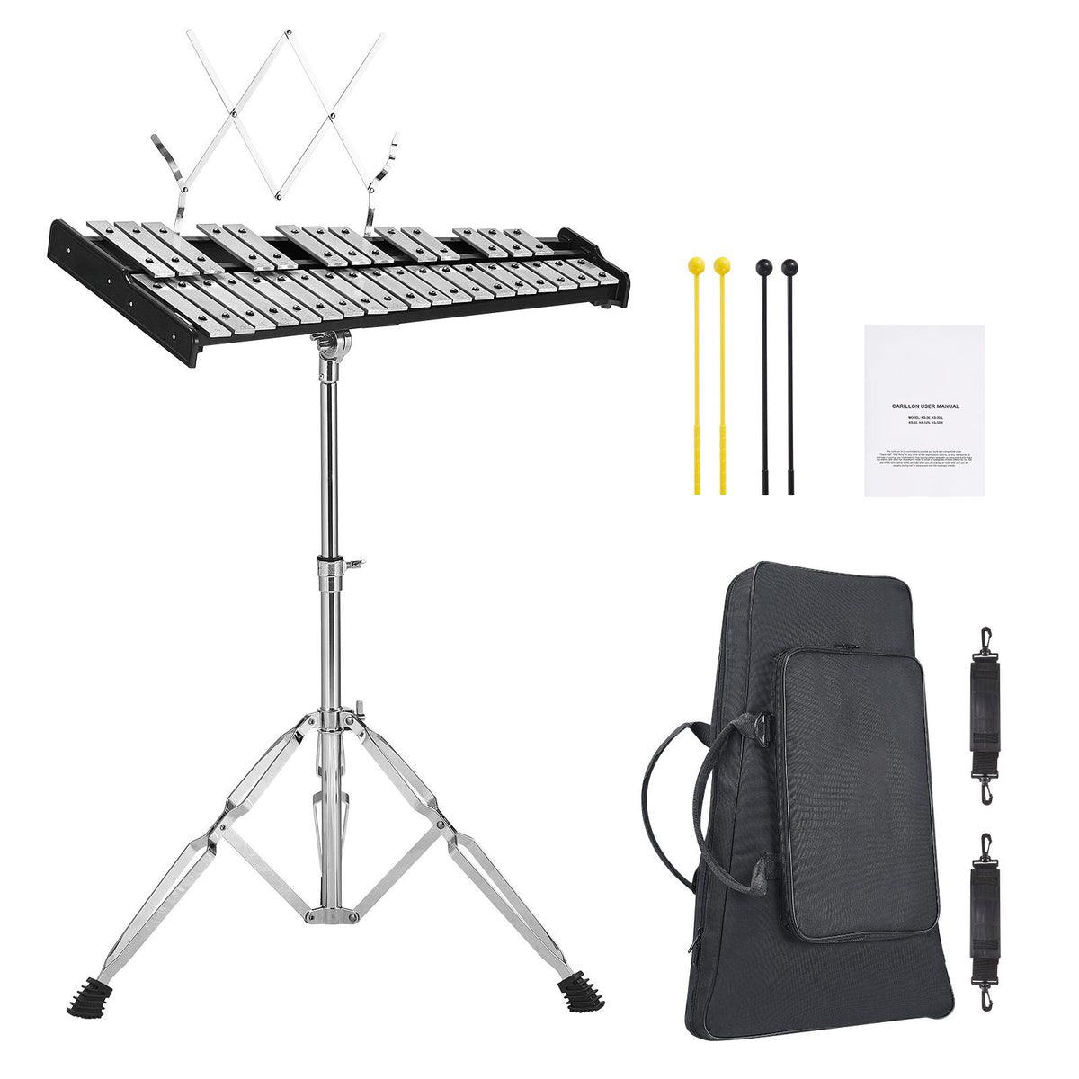 VEVOR 32-Note Glockenspiel Xylophone Bell Kit