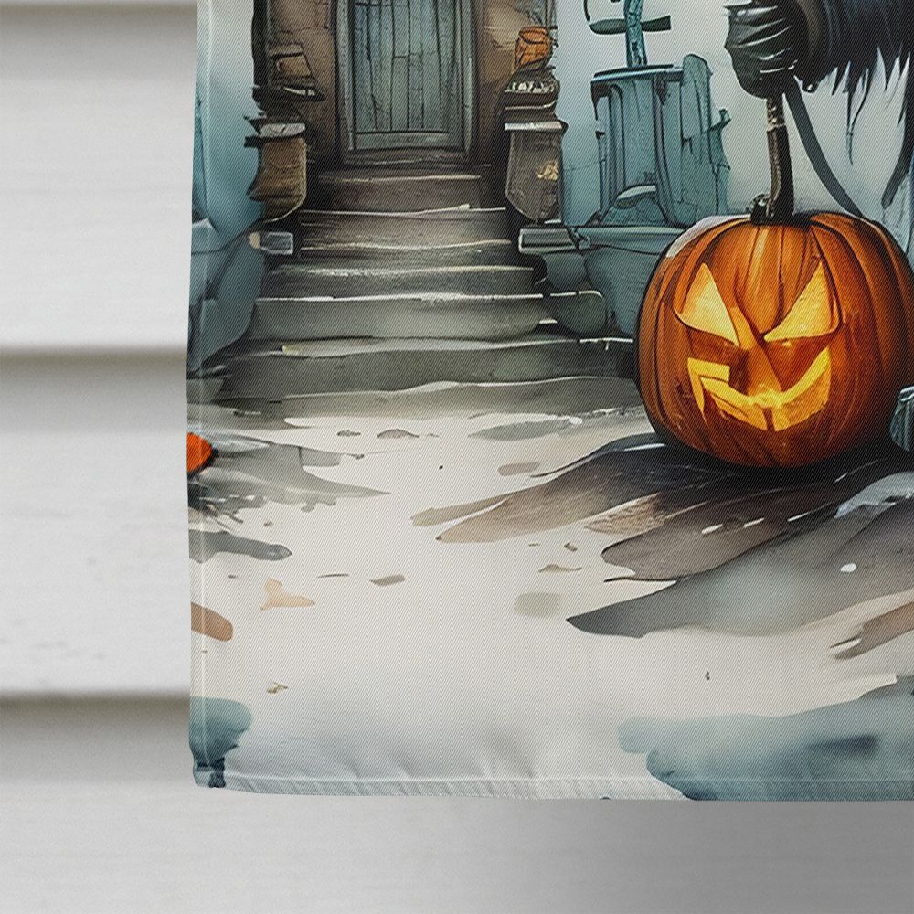 Krampus The Christmas Demon Spooky Halloween House Flag House-Size Decorative Flag - product view 4