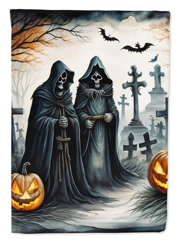 The Grim Reaper Spooky Halloween House Flag House-Size Decorative Flag