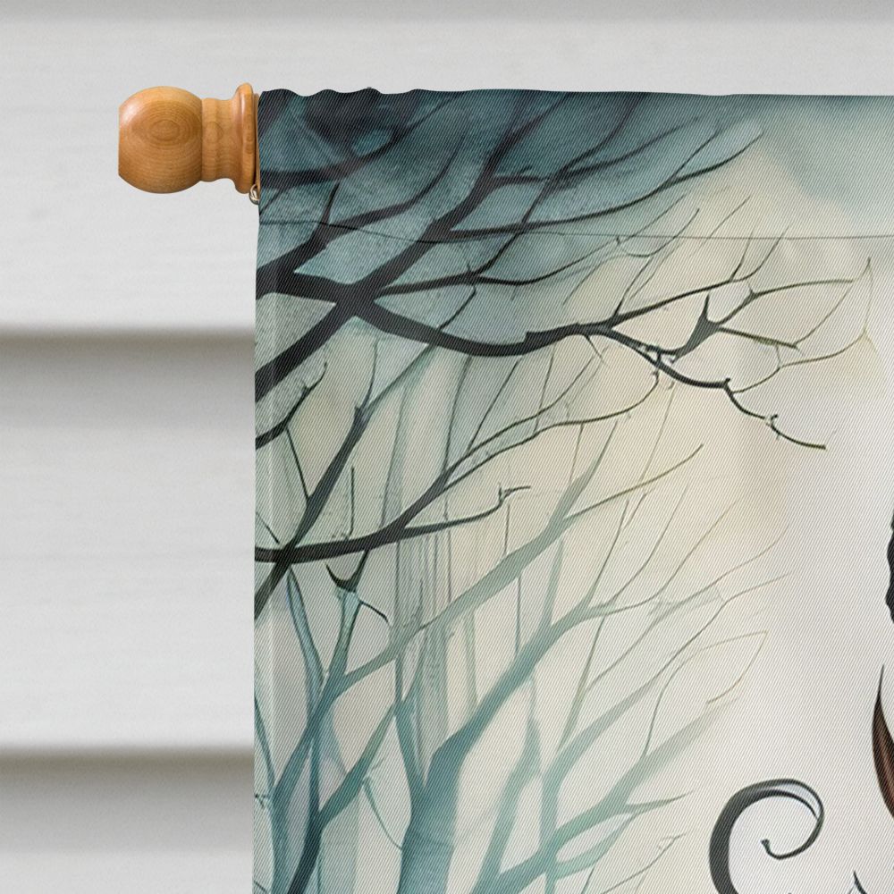 Krampus The Christmas Demon Spooky Halloween House Flag House-Size Decorative Flag - product view 3
