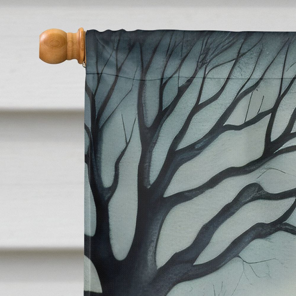 Pet Cemetery Spooky Halloween House Flag House-Size Decorative Flag - product view 3