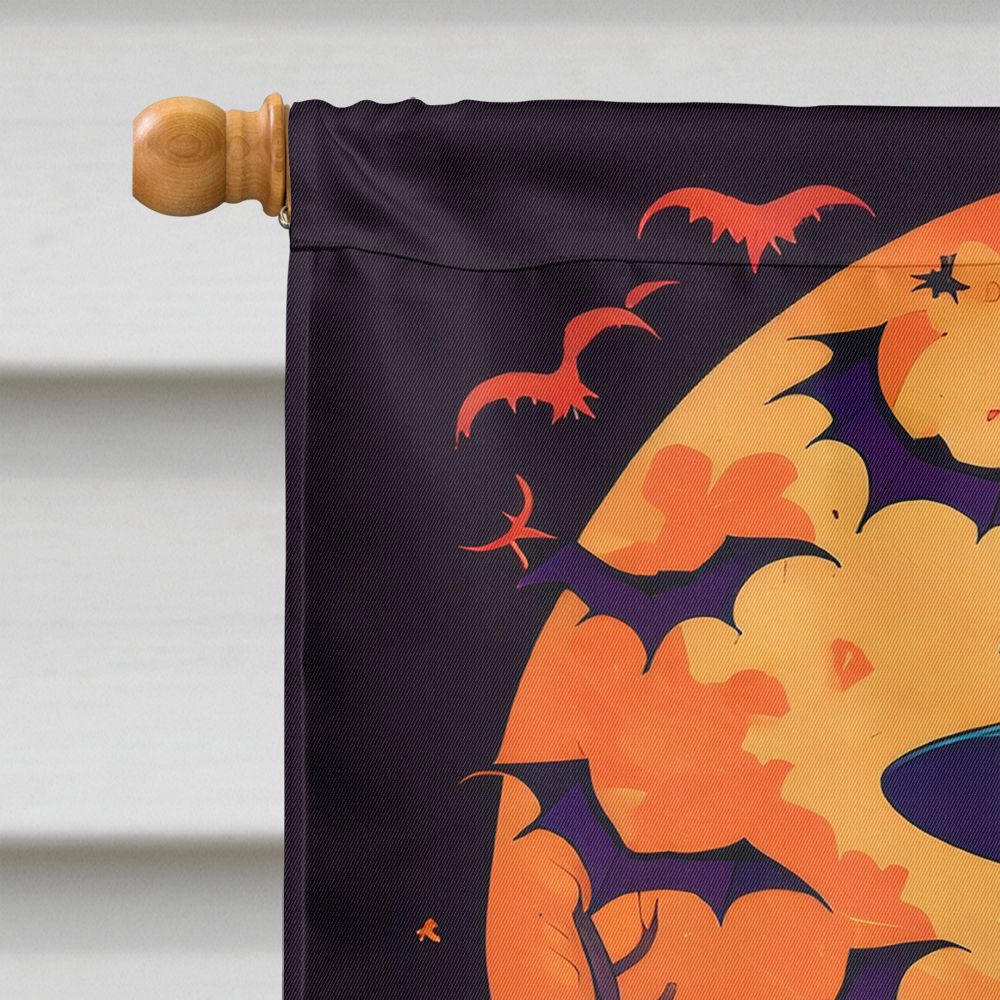 Bloodhound Witchy Halloween House Flag House-Size Decorative Flag - product view 3