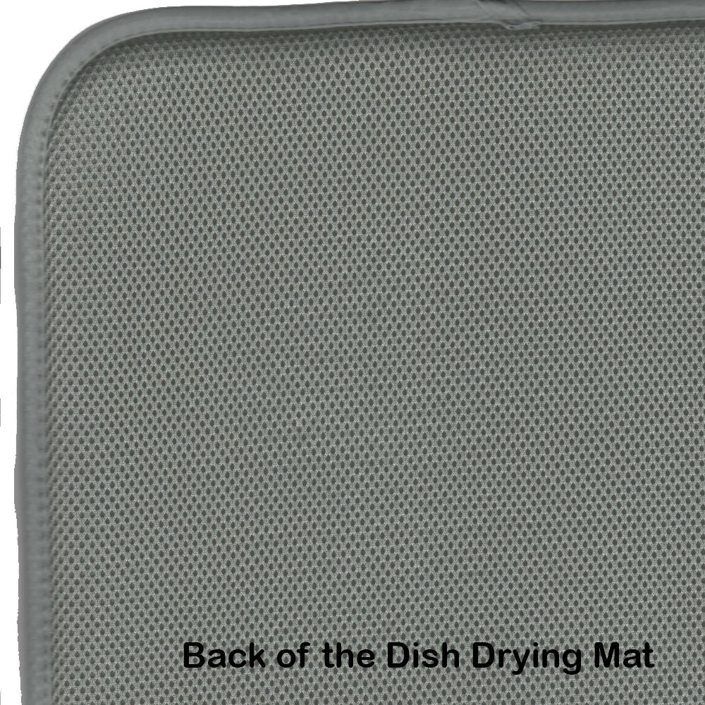 Cairn Terrier Spooky Halloween Dish Drying Mat 14 x 21 in, Multicolor - product view 5