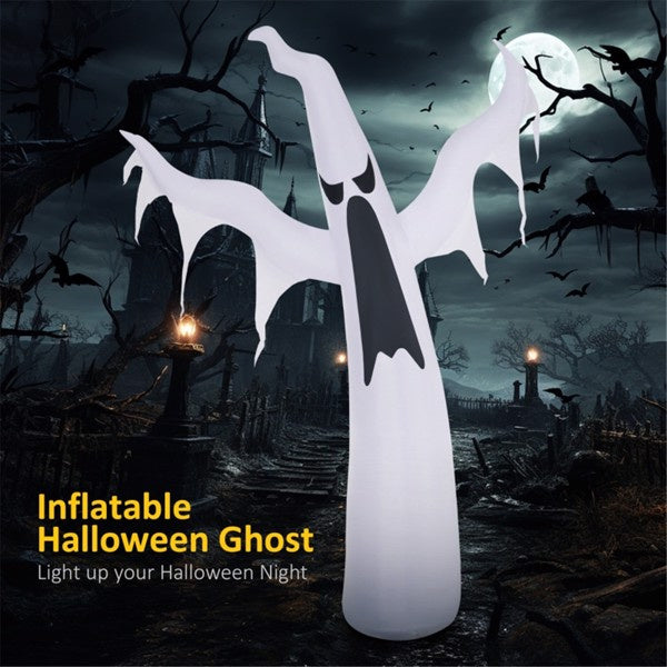 6ft Lighted Dancing White Ghost Halloween Inflatable - product view 7