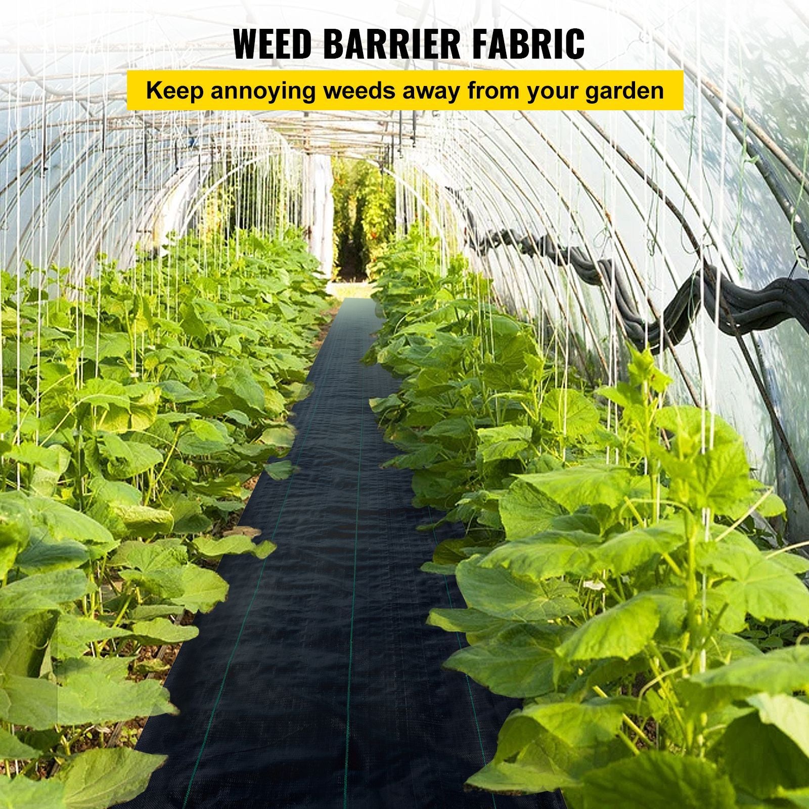 VEVOR 6 x 300 ft Heavy-Duty Landscape Fabric