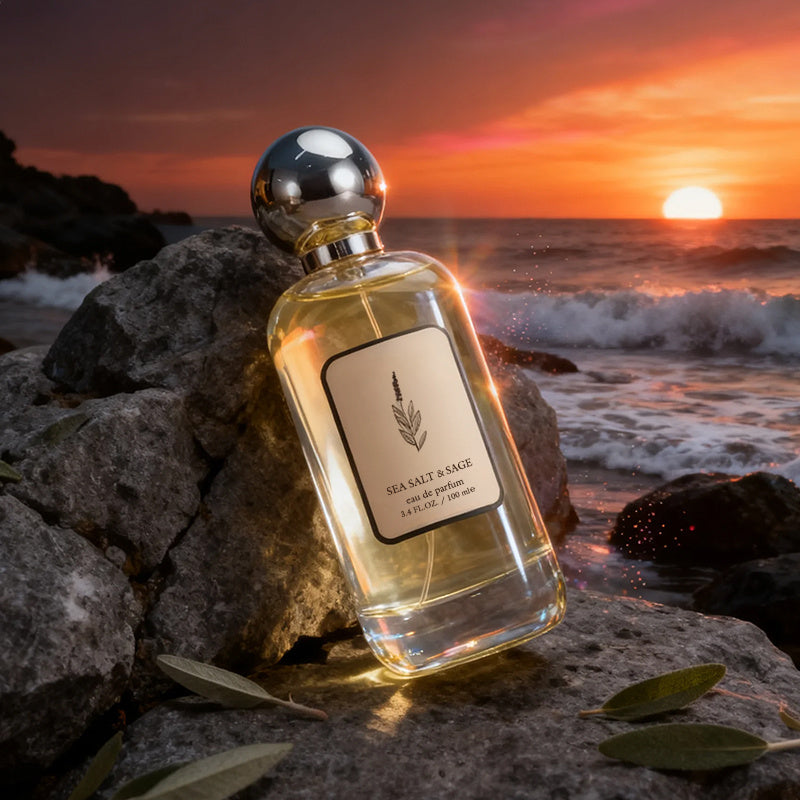 3.4 fl oz Women's Eau De Parfum - Long lasting Fragrance,Salt,Sage&Grapefruit , very suitable for dating, daily life, parties, gifts - product view 3