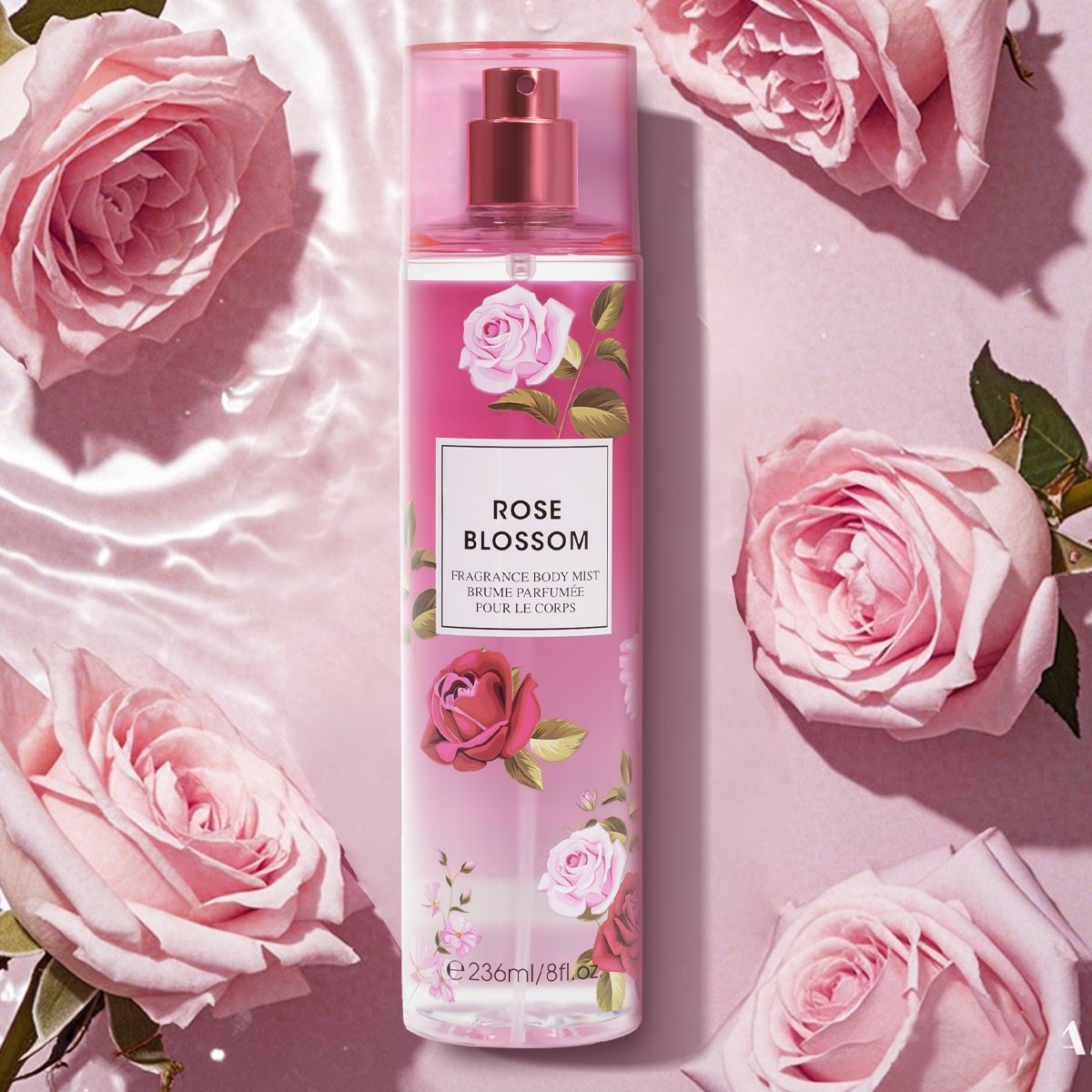 Women's Floral Hair & Body Fragrance Mist, 8 fl oz - product view 7