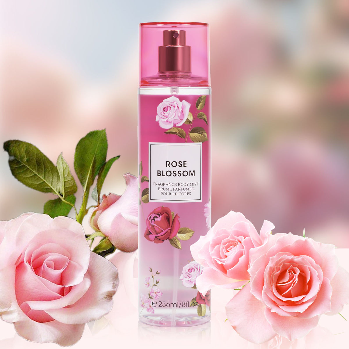 Women's Floral Hair & Body Fragrance Mist, 8 fl oz - product view 6