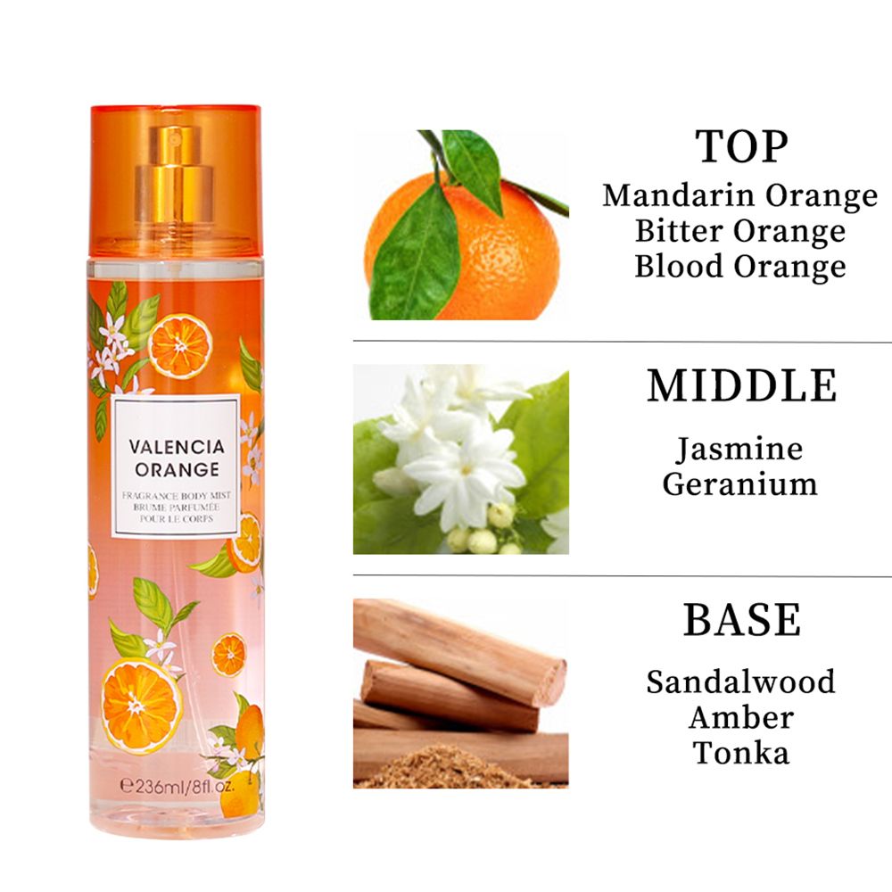 Women's Floral Hair & Body Fragrance Mist, 8 fl oz - product view 15