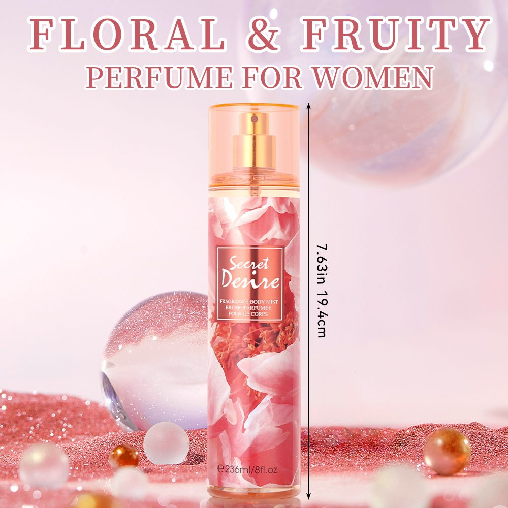 Women's Floral Hair & Body Fragrance Mist, 8 fl oz - product view 8