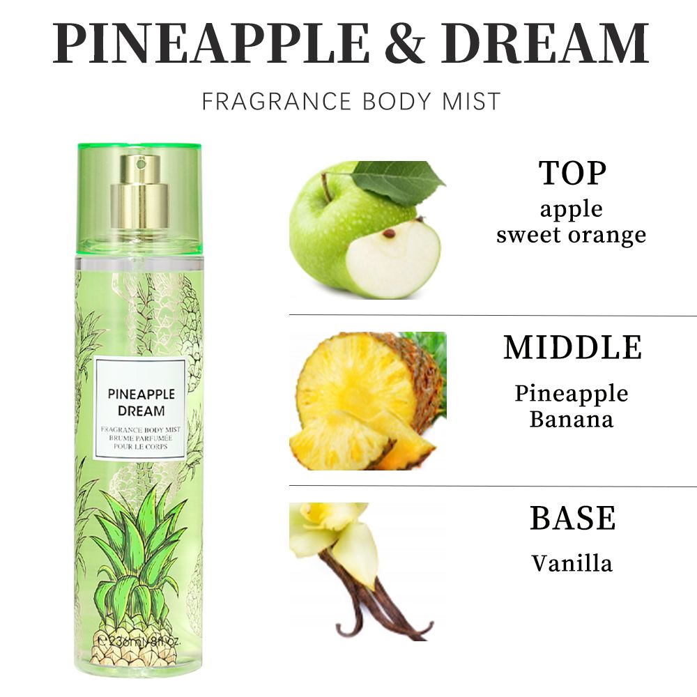 Women's Floral Hair & Body Fragrance Mist, 8 fl oz - product view 2