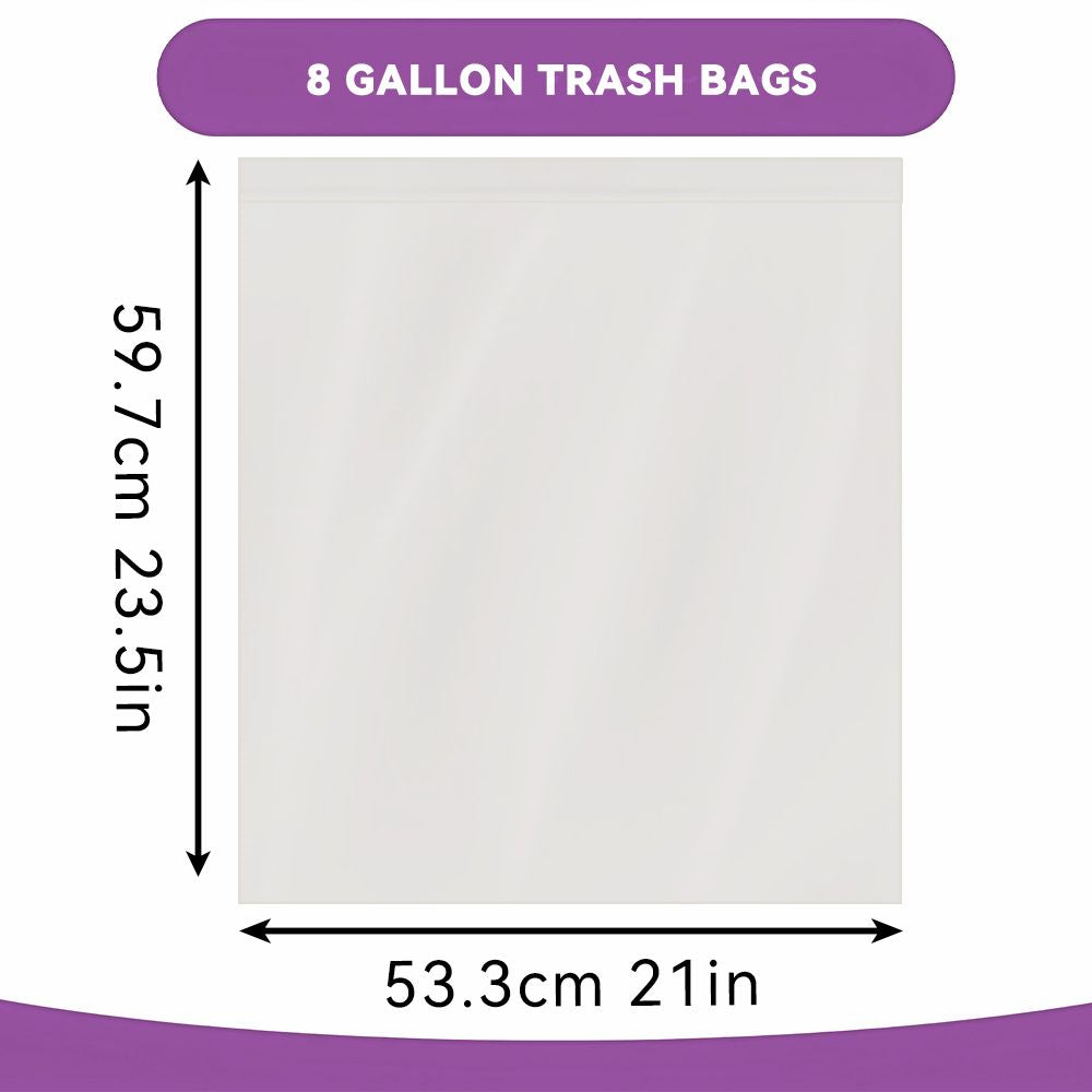 270-Count 8-Gallon Drawstring Garbage Bags, Lemon Mint Scent - product view 7