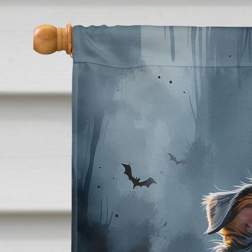 Sheltie Puppy Halloween House Flag House-Size Decorative Flag - product view 3