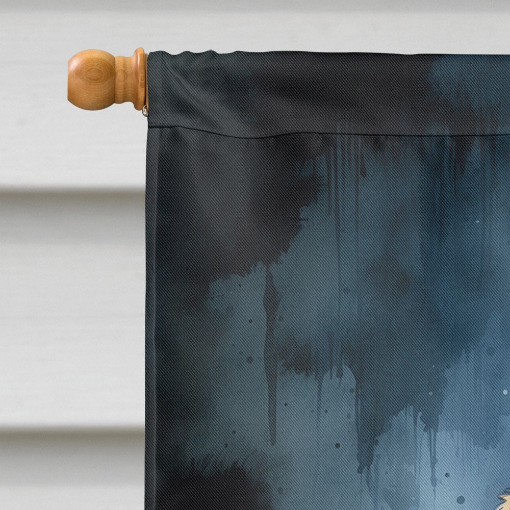 Basset Hound Puppy Halloween House Flag House-Size Decorative Flag - product view 3