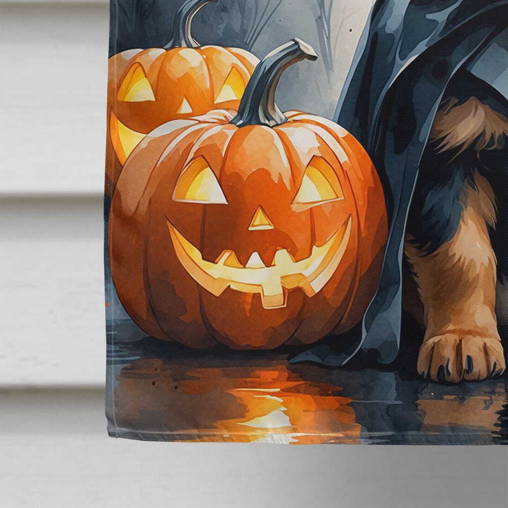 German Shepherd Puppy Halloween House Flag House-Size Decorative Flag - product view 4
