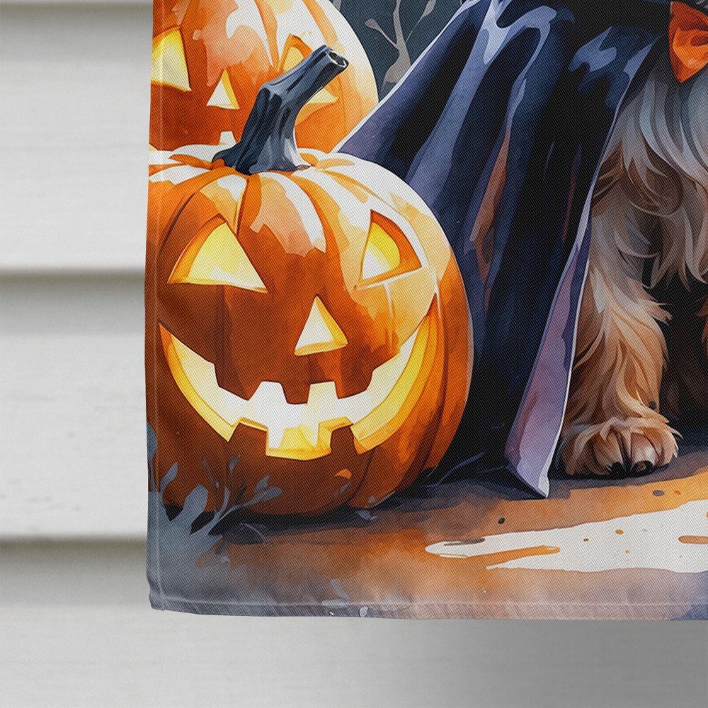 Yorkshire Terrier Puppy Halloween House Flag House-Size Decorative Flag - product view 4