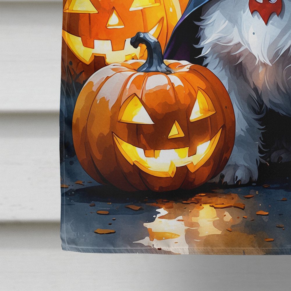 Westie Spaniel Puppy Halloween House Flag House-Size Decorative Flag - product view 4