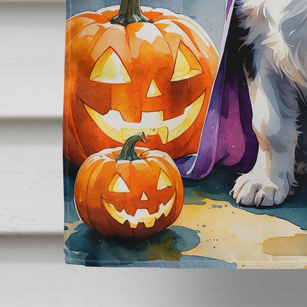 Welsh Springer Spaniel Puppy Halloween House Flag House-Size Decorative Flag - product view 4