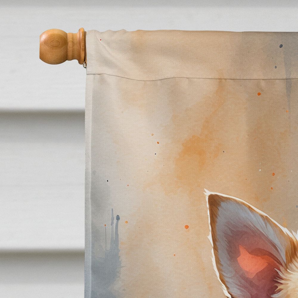 Chihuahua Puppy Halloween House Flag House-Size Decorative Flag - product view 3