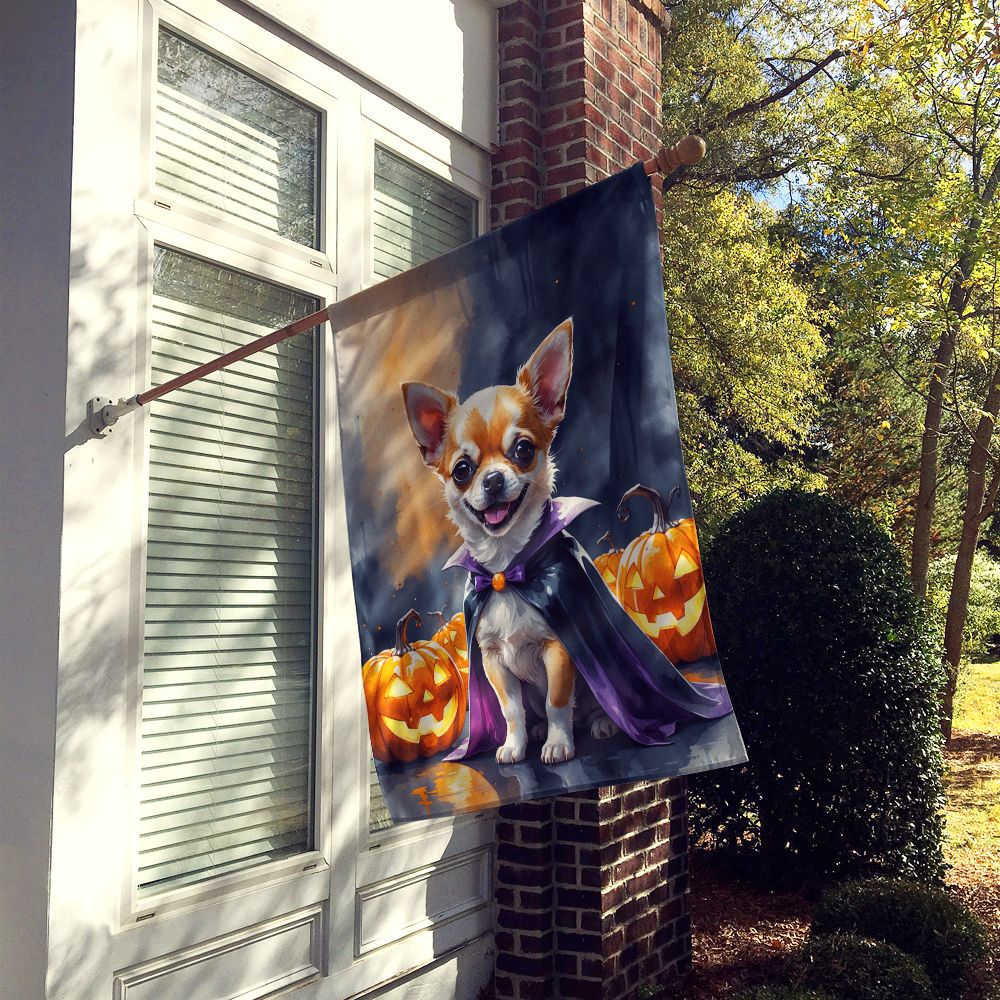 Chihuahua Puppy Halloween House Flag House-Size Decorative Flag - product view 2