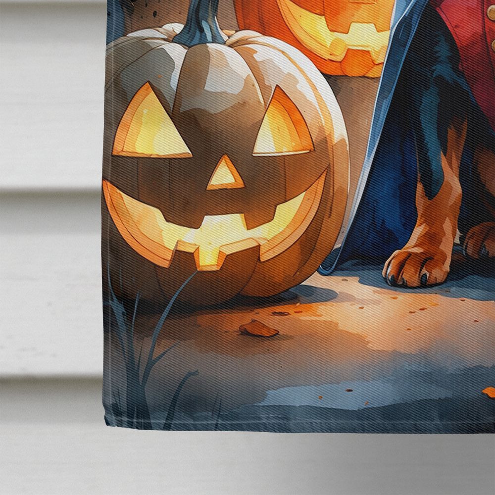 Doberman Pinscher Puppy Halloween House Flag House-Size Decorative Flag - product view 4