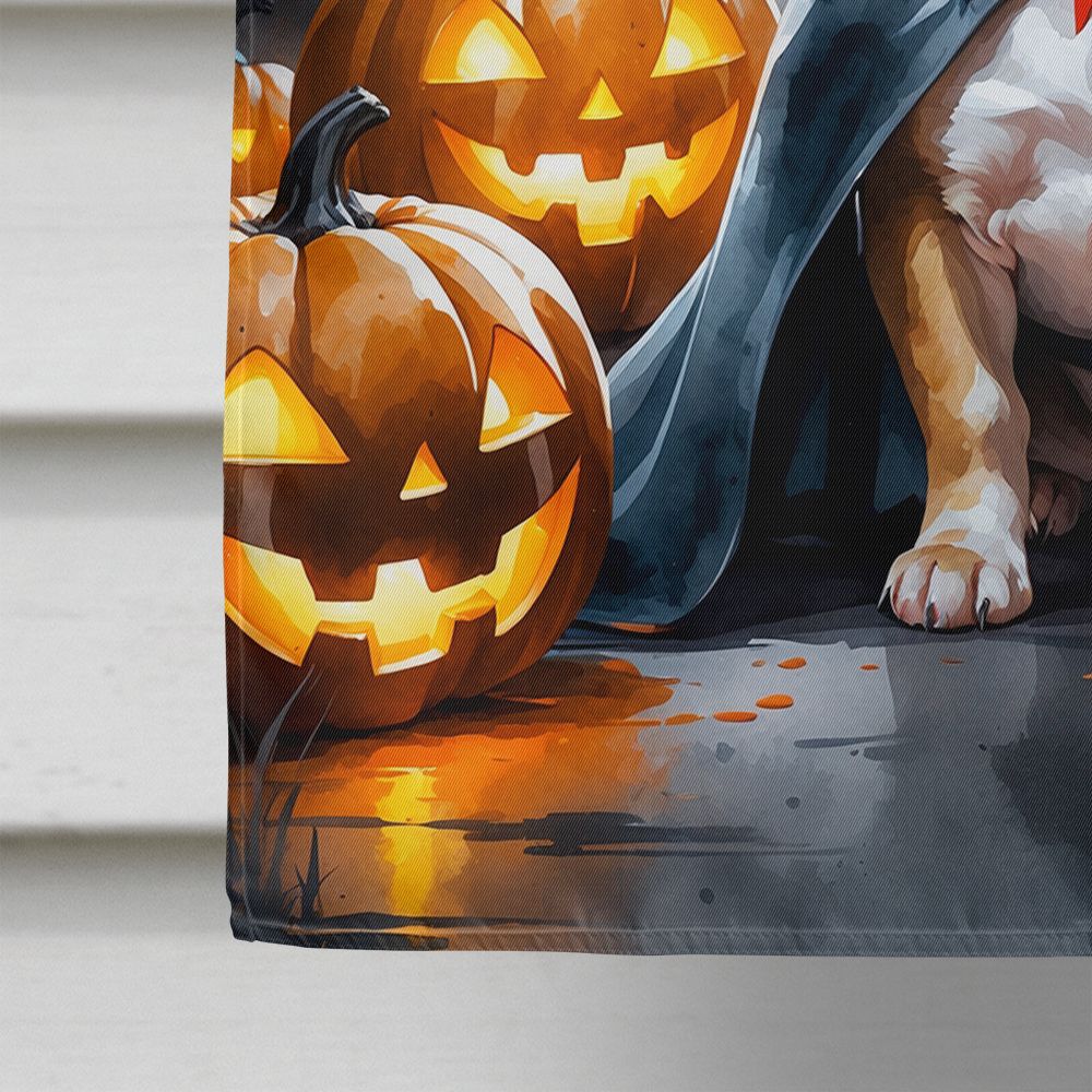 French Bulldog Puppy Halloween House Flag House-Size Decorative Flag - product view 4