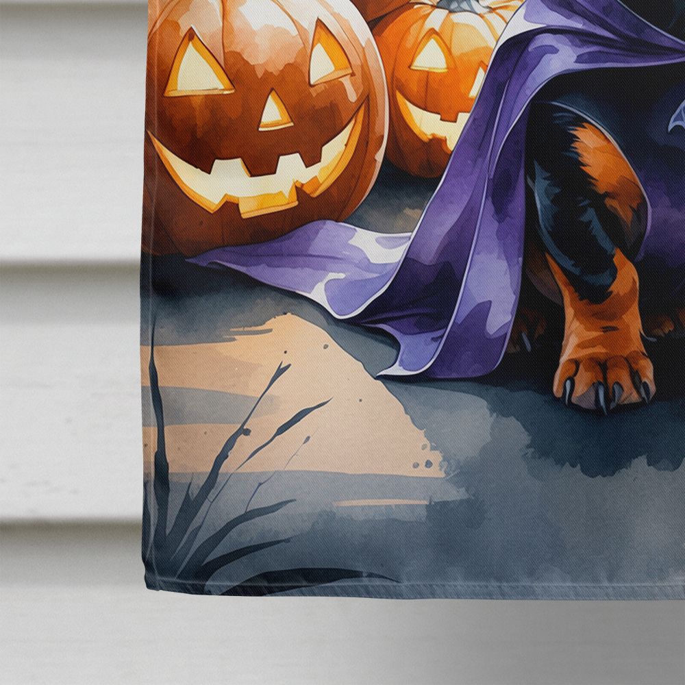 Dachshund Puppy Halloween House Flag House-Size Decorative Flag - product view 4