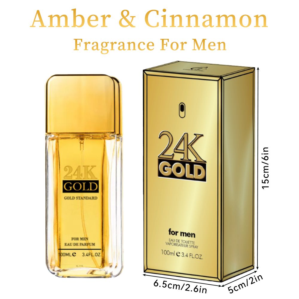 Men's Amber & Cinnamon Eau de Toilette Spray, 3.4 fl oz - product view 17