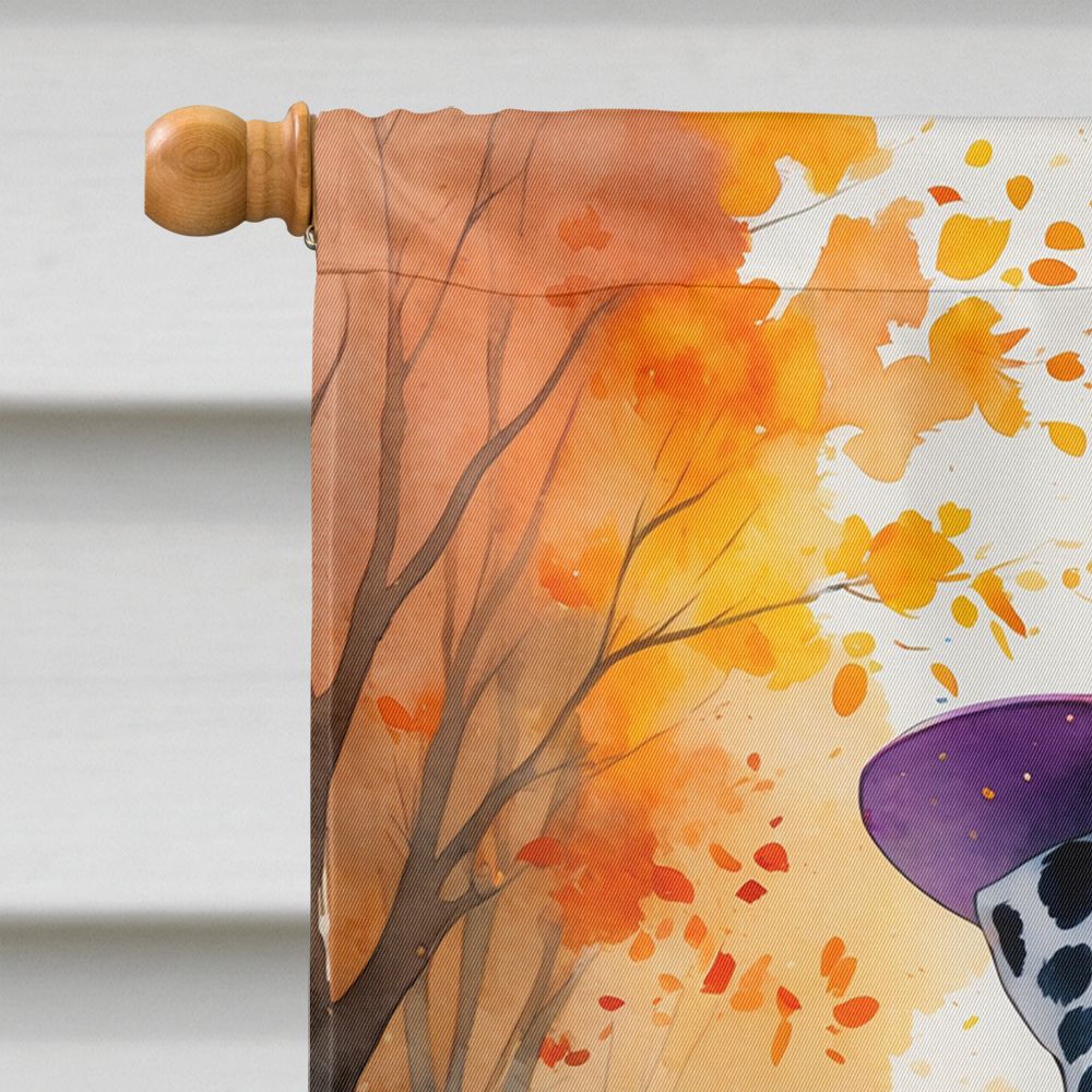 Dalmatian Halloween Trick or Treat House Flag House-Size Decorative Flag - product view 3