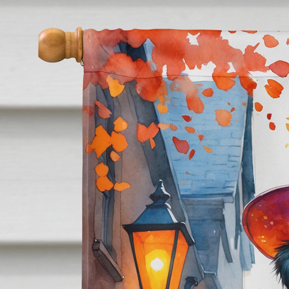 Newfoundland Halloween Trick or Treat House Flag House-Size Decorative Flag - product view 3
